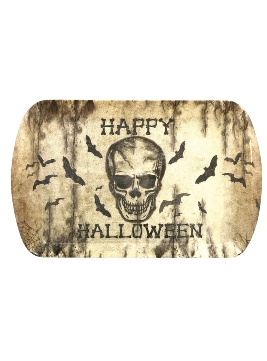 Decorative Skull Tray (39 x 24 cm)