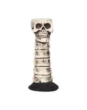 Skull Candleholder Decoration (17 cm)