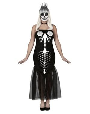 Skeleton Mermaid Costume for Women