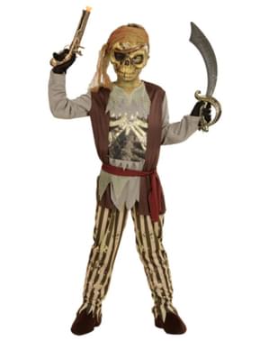 Déguisement pirate des mers fantôme enfant