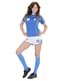 Costum de jucătoare de fotbal italiană pentru femeie
