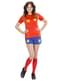 Spanischer Fußballspieler Kostüm für Damen
