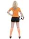 Fato de jogadora de futebol holandesa para mulher