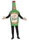 Costume da bottiglia di birra da uomo