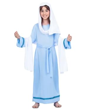 Virgin Mary Costume for Girls in Blue