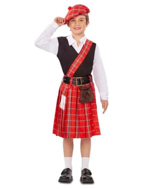 Skotsk kostume til en dreng