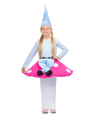 Gnome Ride On Costume for Girls