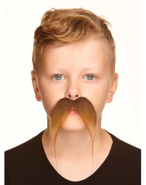 Brun Mustasch för barn