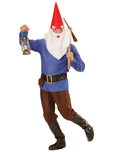 Mens Working Gnome Costume. Express delivery | Funidelia