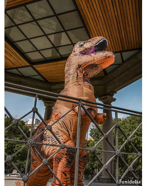 Nafukovací kostým pro dospělé T-rex Jurský svět