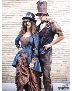 Fato de Steampunk veneziano para homem