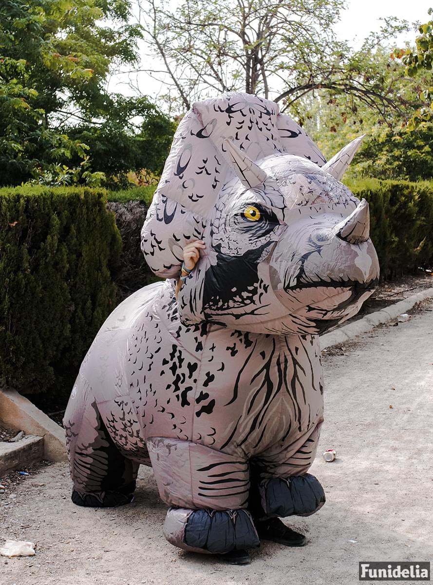 Kostim dinosaura Triceratops na napuhavanje za odrasle - Jurski svijet