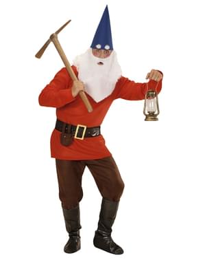 Disfraz de gnomo de los bosques para hombre