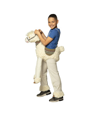 Kostým pro děti jezdeckáý lama