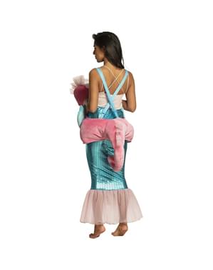Sea Horse Ride On Costume for Women