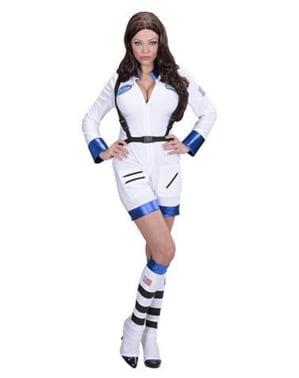 Ženski bijeli kostim astronauta
