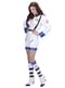 Costum de femeie astronaut alb pentru femeie