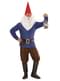 Mens plusz méretű munka Gnome jelmez