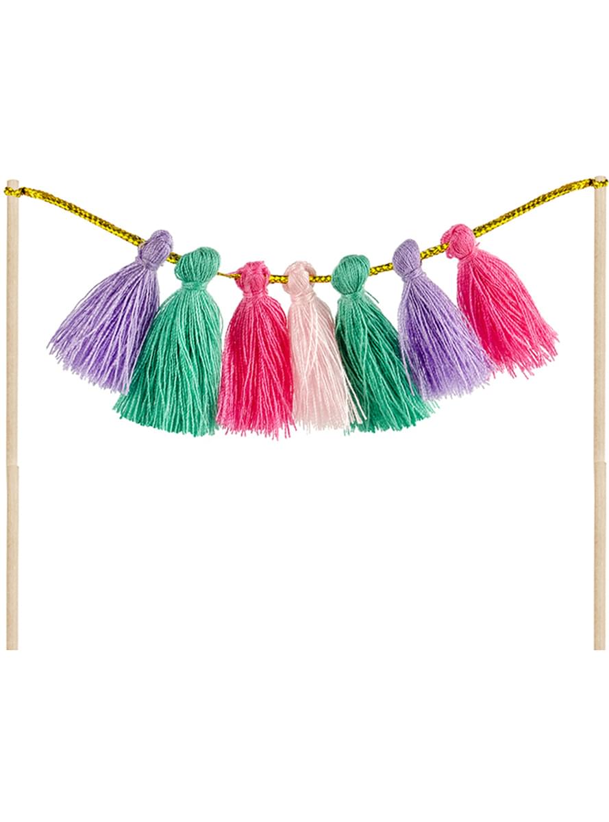 5 adereços lama para bolo - Llama Party
