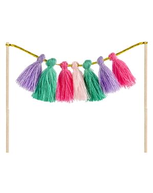 5 Lama Taarttoppers - Llama Party