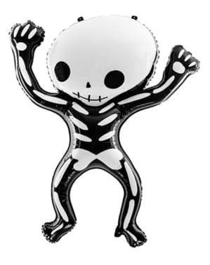 Balão em alumínio Esqueleto Halloween (84x10 cm)