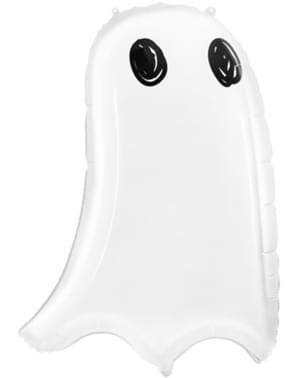 Palloncino di foil a forma di Fantasma Halloween (84x68 cm)