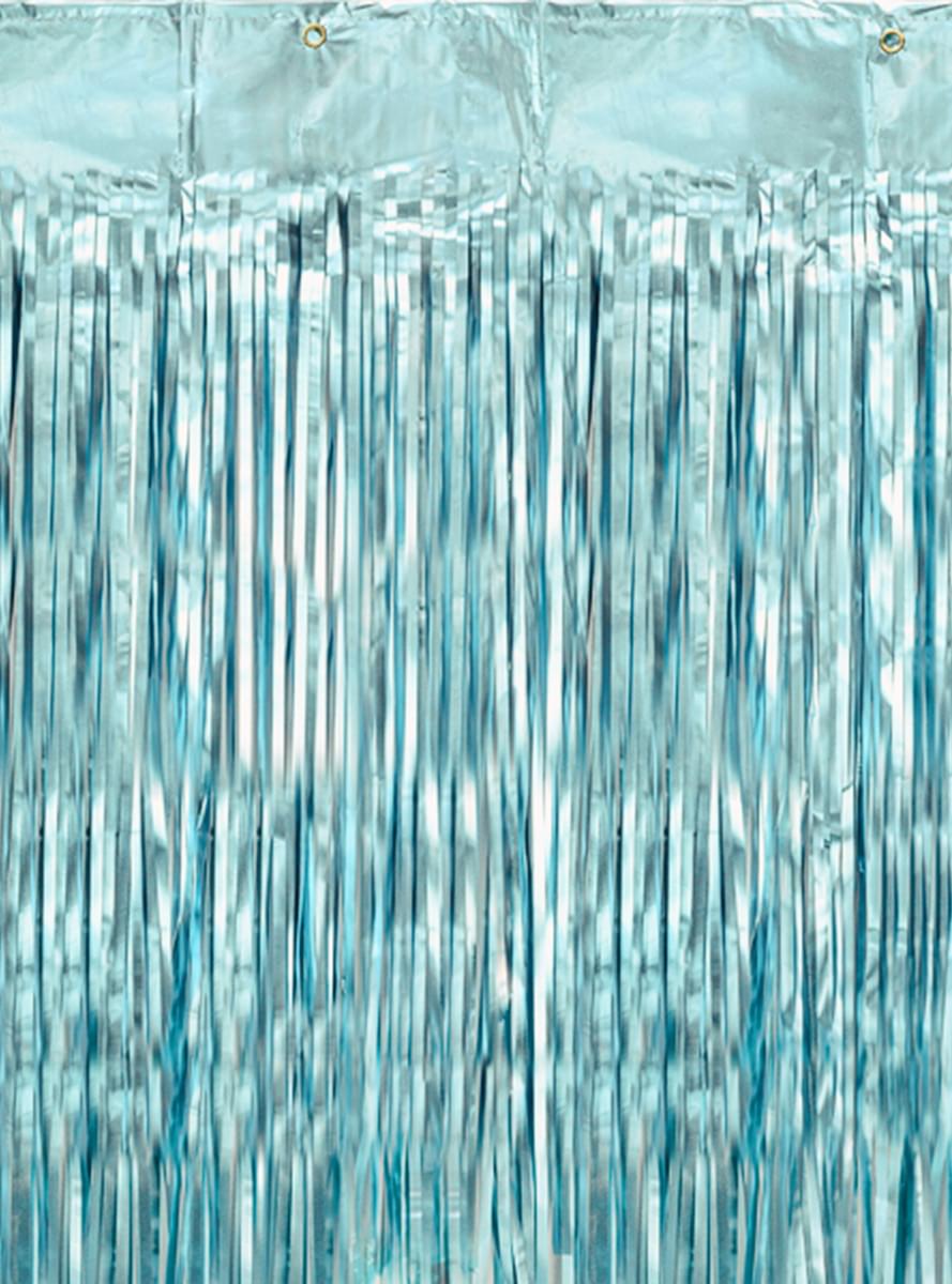 Fringe Curtain in Blue (2.5 m)