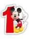Vela número 1 Mickey Mouse - Clubhouse