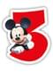 Lumânare numărul 3 Playful Mickey