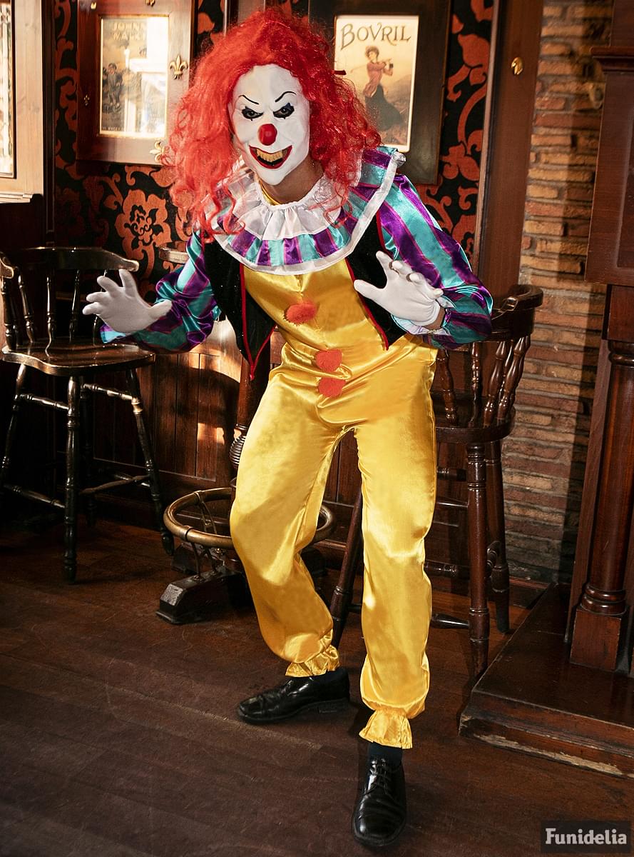 Deluxe It The Movie Pennywise Costume For Men The Coolest Funidelia