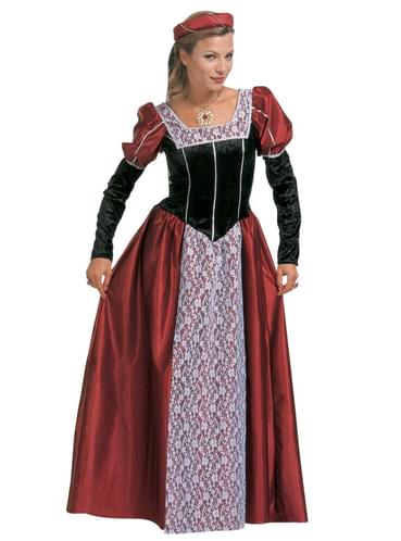 Womens Extra Large Elegant Courtesan Costume. Express delivery | Funidelia