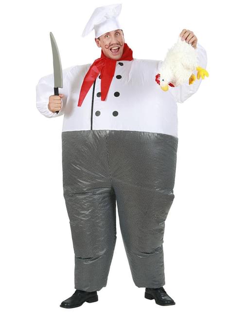 Adults Inflatable Chef Costume. The coolest | Funidelia