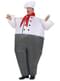 Costum de chef gonflabil pentru adult