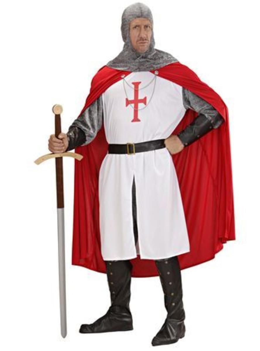 Mens Plus Size Crusade Warrior Costume 1817