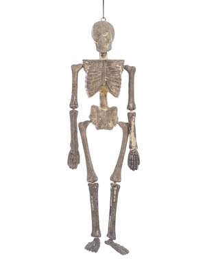 Frightening hanging skeleton for Halloween (40 cm)