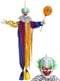 Hanging terrifying clown with light, sound and movement (170 cm)