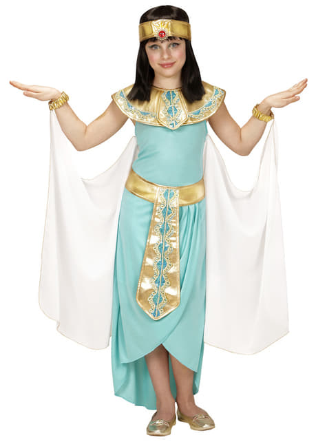 Dievčenský kostým egyptskej kráľovnej