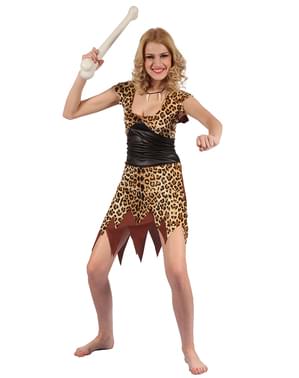 Costume da primitiva donna delle caverne da donna