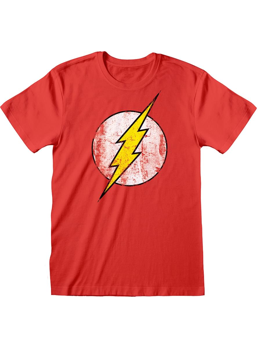 Flash T-Shirt rot für Herren - DC Comics