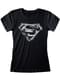 Superman logo T-shirt voor dames - DC Comics