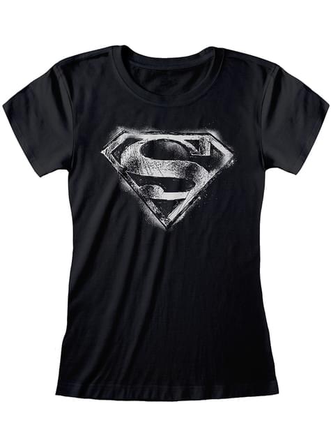 Camiseta Superman logo para mujer - DC Comics *oficial* para fans | Funidelia