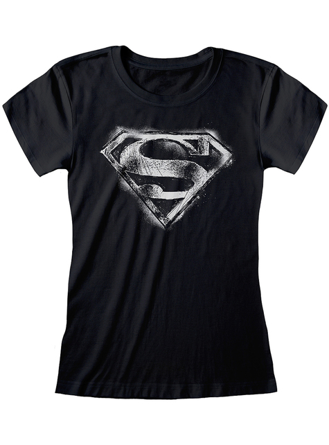 Superman logo T-shirt for women - DC Comics