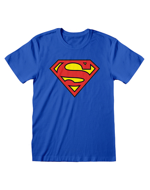 Супермен классический логотип футболки для мужчин - DC Comics