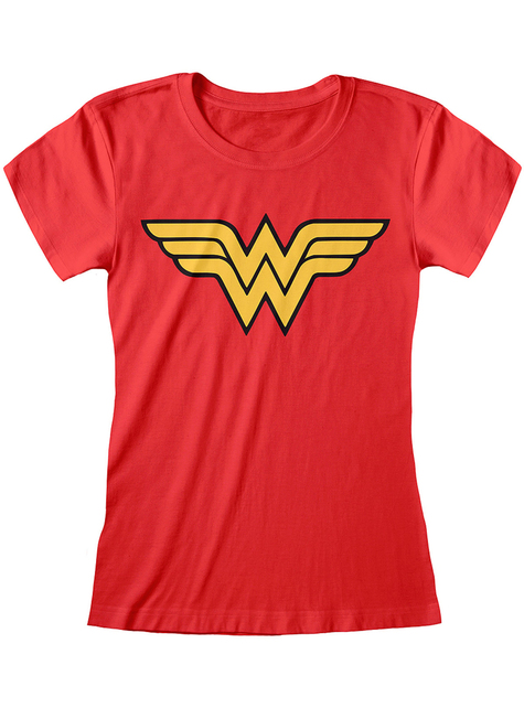 Wonder Woman Logo T-Shirt für Damen - DC Comics