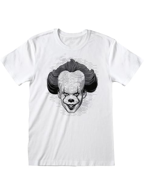 voks uheldigvis Verdensvindue Pennywise T-Shirt for men in white - IT Chapter Two *official* for fans |  Funidelia