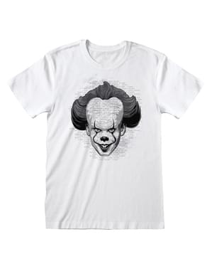 Camiseta de Pennywise blanca para hombre - IT Capítulo 2