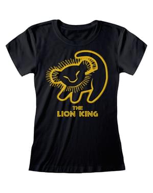 Maglietta Il Re Leone logo per donna - Disney