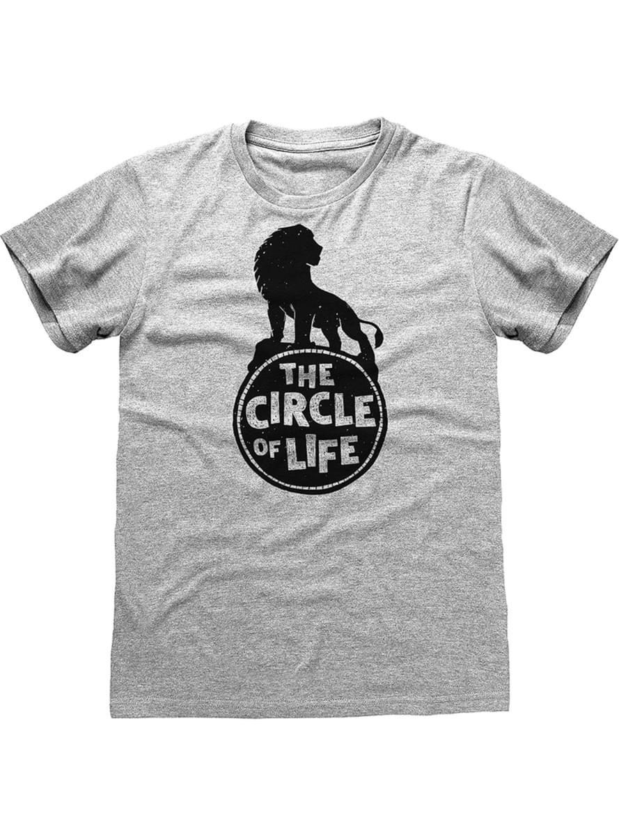 Camiseta de Simba gris para hombre - El Rey León 