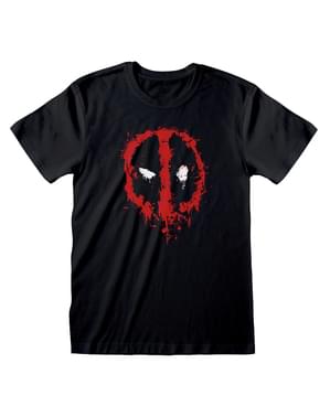 Camiseta de Deadpool logo negro para hombre - Marvel