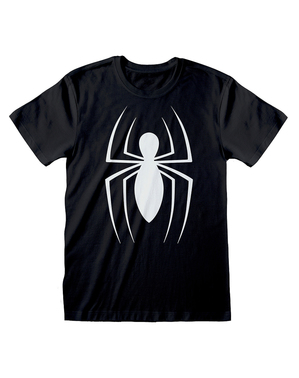 Maglietta Spiderman nera per uomo - Marvel
